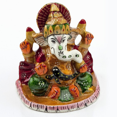 20% OFF on Aapno Rajasthan Handpainted Enamelled Metal Ganapati Showpiece - 7.62 cm 20% OFF on Aapno Rajasthan Handpainted Enamelled Metal Ganapati Showpiece - 7.62 cm
