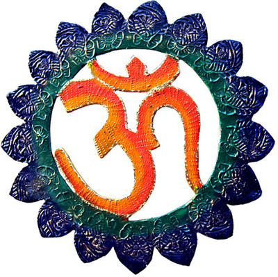 Creativity Centre Omm Wall Hanging Showpiece - 28.5 cm