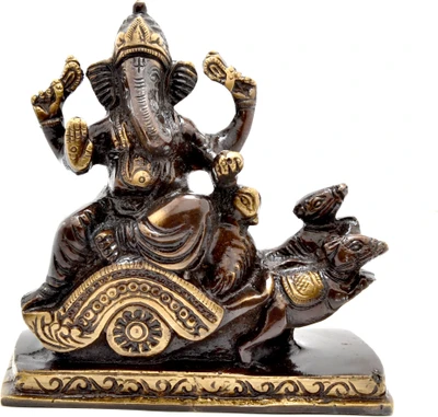 56% OFF on Handecor Ganesha on Rath Showpiece - 11.25 cm 56% OFF on Handecor Ganesha on Rath Showpiece - 11.25 cm