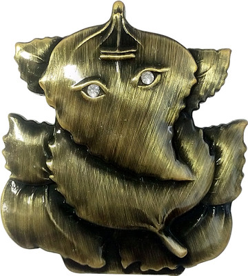 24% OFF on Aadi Shakti Leaf Style Metal Car Ganesha Statue By Returnfavors Showpiece - 4 cm 24% OFF on Aadi Shakti Leaf Style Metal Car Ganesha Statue By Returnfavors Showpiece - 4 cm