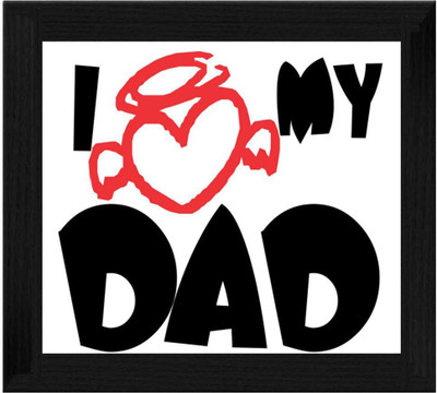 44% OFF on Ellicon B156 I Love My Dad Showpiece - 19.5 cm