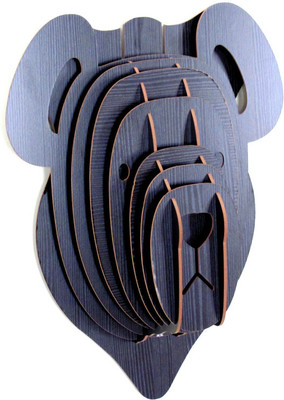 37% OFF on Panache Animal Head AH002-Black Showpiece - 80 cm