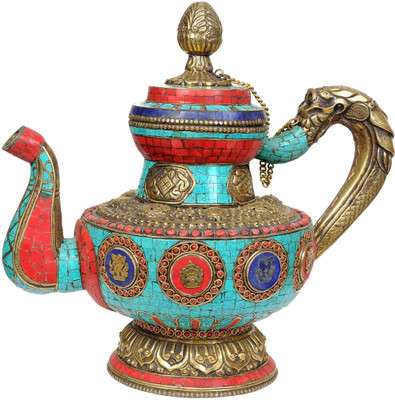 20% OFF on Exotic India Buddhist Monastery Kettle Showpiece - 31.75 cm 20% OFF on Exotic India Buddhist Monastery Kettle Showpiece - 31.75 cm
