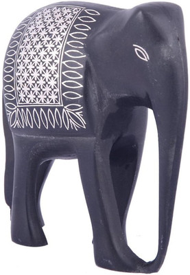 Sheela's Arts & Crafts Showpiece - 9 cm Silver, Black Sheela's Arts & Crafts Showpiece - 9 cm Silver, Black