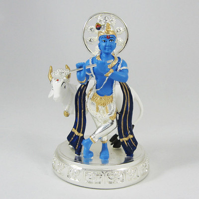 52% OFF on IndiaBuye Grey, Krishna Idol Showpiece - 13 cm 52% OFF on IndiaBuye Grey, Krishna Idol Showpiece - 13 cm