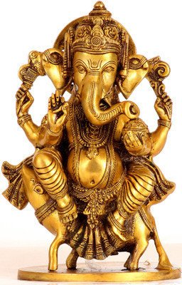 20% OFF on Exotic India Vijay Ganapati Showpiece - 26.67 cm 20% OFF on Exotic India Vijay Ganapati Showpiece - 26.67 cm