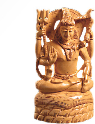 25% OFF on Aapno Rajasthan Carved Wooden Shiva Showpiece - 7.62 cm 25% OFF on Aapno Rajasthan Carved Wooden Shiva Showpiece - 7.62 cm