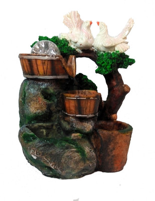63% OFF on Dayinternational Dove Fountain Showpiece - 18 cm 63% OFF on Dayinternational Dove Fountain Showpiece - 18 cm