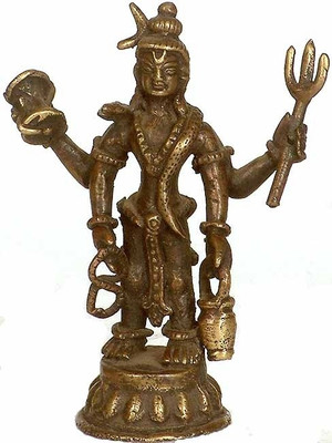 20% OFF on Exotic India Small Statue of Bhagawan Shiva Showpiece - 10.16 cm 20% OFF on Exotic India Small Statue of Bhagawan Shiva Showpiece - 10.16 cm