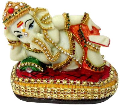 16% OFF on Creativity Centre Resting Ganesha Showpiece - 9 cm
