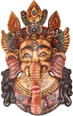 20% OFF on Exotic India Ganesha Mask Showpiece - 63.5 cm 20% OFF on Exotic India Ganesha Mask Showpiece - 63.5 cm