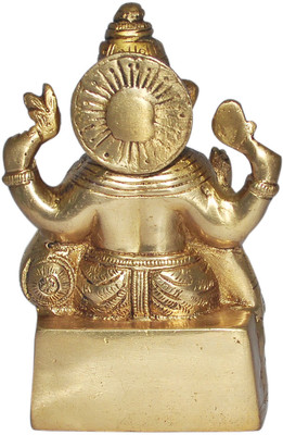 1% OFF on DakshCraft Handmade Hindu Brass Ganesha Statue Showpiece - 15 cm 1% OFF on DakshCraft Handmade Hindu Brass Ganesha Statue Showpiece - 15 cm