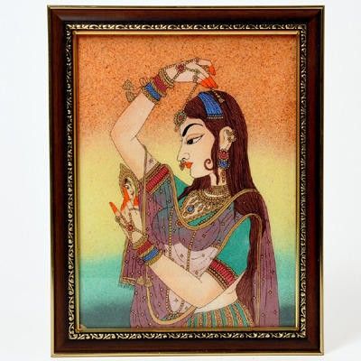 16% OFF on Shoppingatara Pretty Princess Bani Thani Gemstone Painting Showpiece - 10 cm 16% OFF on Shoppingatara Pretty Princess Bani Thani Gemstone Painting Showpiece - 10 cm