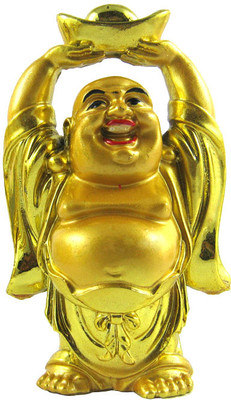 20% OFF on Eshoppee Feng shui laughing buddha for wealth and happiness Showpiece - 9 cm 20% OFF on Eshoppee Feng shui laughing buddha for wealth and happiness Showpiece - 9 cm