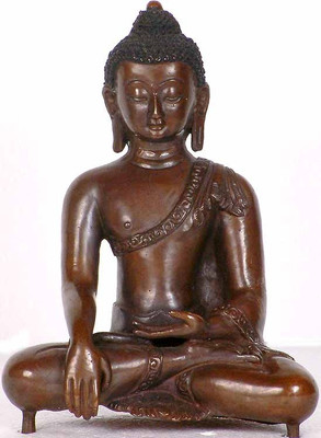 20% OFF on Exotic India Buddha in the Bhumisparsha Mudra Showpiece - 22.86 cm 20% OFF on Exotic India Buddha in the Bhumisparsha Mudra Showpiece - 22.86 cm