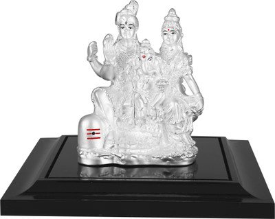 24% OFF on Krysaliis Shiv Parwati Idol Showpiece - 21 cm Silver, Silver 24% OFF on Krysaliis Shiv Parwati Idol Showpiece - 21 cm Silver, Silver