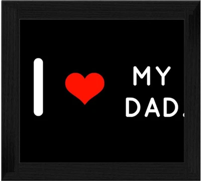 44% OFF on Ellicon B374 I Love My Dad Showpiece - 19.5 cm