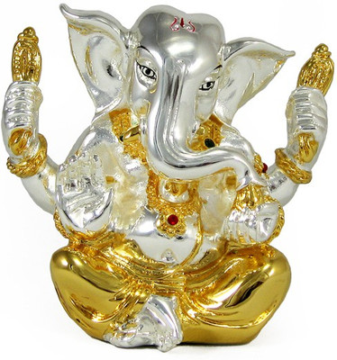 53% OFF on IndiaBuye Ganesh Statue Showpiece - 9 cm