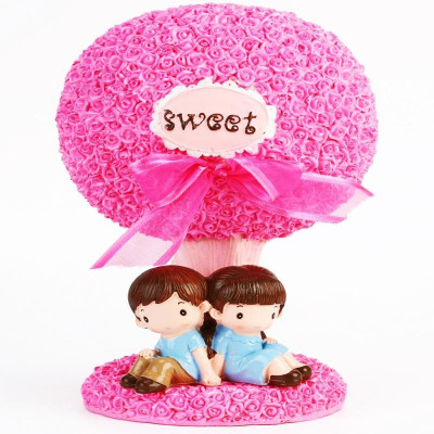 9% OFF on Ghasitaram Gifts Sweet Hearts Gv-362 Showpiece - 10 cm