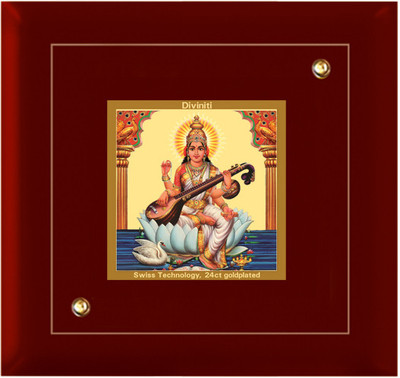 Diviniti Saraswati Showpiece - 10 cm Diviniti Saraswati Showpiece - 10 cm