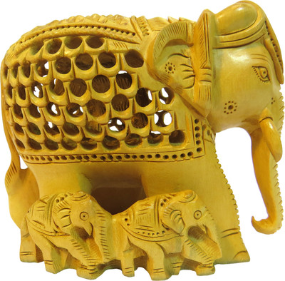 32% OFF on Suriti Carved Jali Elephant Showpiece - 10 cm 32% OFF on Suriti Carved Jali Elephant Showpiece - 10 cm