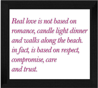 44% OFF on Ellicon B279 Love Quotes Showpiece - 19.5 cm