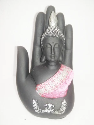 55% OFF on Earth BUDDHA IN HAND PINK COLOR Showpiece - 17.78 cm 55% OFF on Earth BUDDHA IN HAND PINK COLOR Showpiece - 17.78 cm