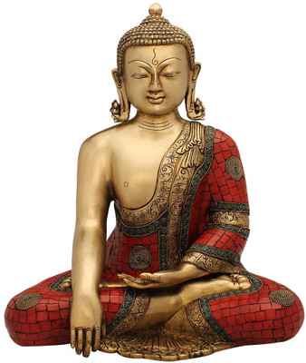 StatueStudio Sitting Buddha Stone Showpiece - 38.1 cm StatueStudio Sitting Buddha Stone Showpiece - 38.1 cm