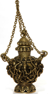 20% OFF on Exotic India Lord Ganesha Ritual Bottle (Collectible) Showpiece - 15.748000000000001 cm