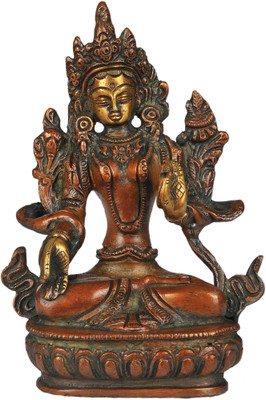 20% OFF on Exotic India Goddess White Tara Showpiece - 13.97 cm 20% OFF on Exotic India Goddess White Tara Showpiece - 13.97 cm