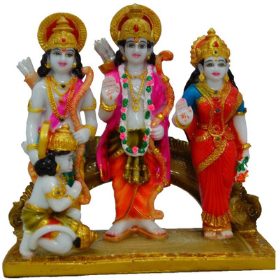 50% OFF on Divya Mantra Ram Darbar 8 inch Showpiece - 19.5 cm