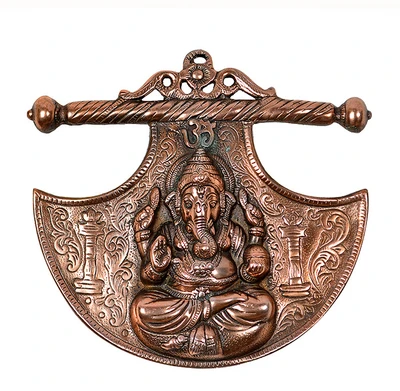 63% OFF on Craftter Craftter Pankha Ganesh Showpiece - 27 cm