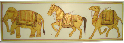 50% OFF on Haveli Arts Animal Painting Showpiece - 4 cm