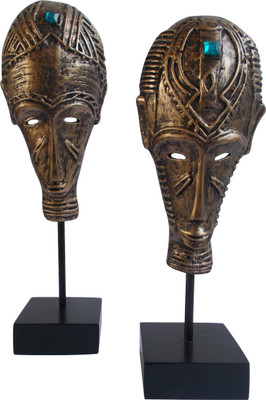 43% OFF on Inspired Livingg Antique African Mask Showpiece - 37 cm 43% OFF on Inspired Livingg Antique African Mask Showpiece - 37 cm