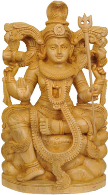 20% OFF on Exotic India Lord Shiva Seated on Mount Kailash Showpiece - 46.99 cm