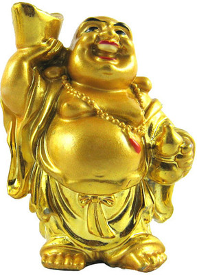 33% OFF on Eshoppee Feng shui laughing buddha for wealth and happiness Showpiece - 9 cm 33% OFF on Eshoppee Feng shui laughing buddha for wealth and happiness Showpiece - 9 cm