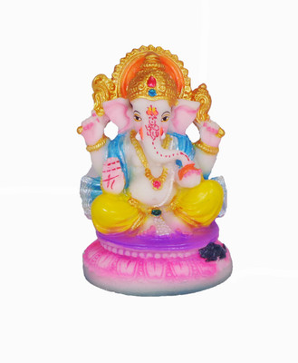 8% OFF on TG Shoppers Synthetic Marble Sitting Ganesha Showpiece - 10 cm 8% OFF on TG Shoppers Synthetic Marble Sitting Ganesha Showpiece - 10 cm