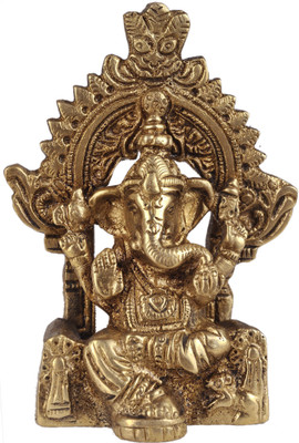 20% OFF on Exotic India Enthroned Ganesha Showpiece - 8.89 cm 20% OFF on Exotic India Enthroned Ganesha Showpiece - 8.89 cm