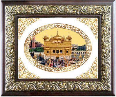 Diviniti Golden Temple Showpiece - 36 cm