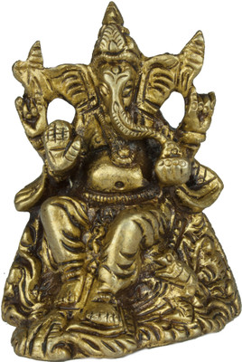 20% OFF on Exotic India Lord Ganesha Seated on Mountain Showpiece - 5.842 cm 20% OFF on Exotic India Lord Ganesha Seated on Mountain Showpiece - 5.842 cm