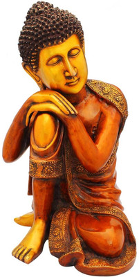 20% OFF on StatueStudio Thining Buddha Big Red Showpiece - 40.64 cm 20% OFF on StatueStudio Thining Buddha Big Red Showpiece - 40.64 cm