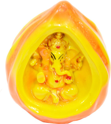 30% OFF on Anjalika Coconut Shaped Lord Ganesha Idol Showpiece - 10 cm 30% OFF on Anjalika Coconut Shaped Lord Ganesha Idol Showpiece - 10 cm