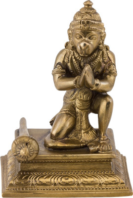 33% OFF on Prachin Bnz Hanuman Rect Base Showpiece - 11 cm 33% OFF on Prachin Bnz Hanuman Rect Base Showpiece - 11 cm