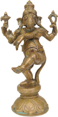 20% OFF on Exotic India Dancing Ganesha Showpiece - 25.4 cm 20% OFF on Exotic India Dancing Ganesha Showpiece - 25.4 cm