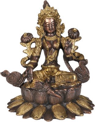 20% OFF on Exotic India Goddess Green Tara Showpiece - 15.748000000000001 cm 20% OFF on Exotic India Goddess Green Tara Showpiece - 15.748000000000001 cm
