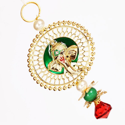 9% OFF on Ghasitaram Gifts Ganesha Hanging 27 Showpiece - 20 cm 9% OFF on Ghasitaram Gifts Ganesha Hanging 27 Showpiece - 20 cm