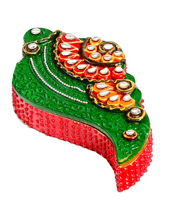 16% OFF on Aapno Rajasthan Shankh Design Kumkum Chopra In Wood N Clay Showpiece - 7.62 cm 16% OFF on Aapno Rajasthan Shankh Design Kumkum Chopra In Wood N Clay Showpiece - 7.62 cm