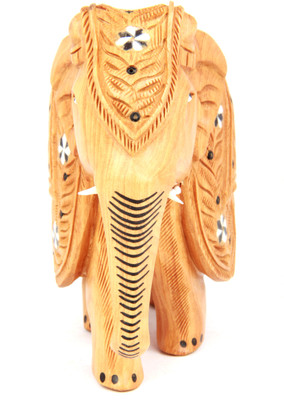 20% OFF on Adaa Whitewood - Handmade Carved Elephant Statue (Height - 5 Inches) Showpiece - 12.7 cm 20% OFF on Adaa Whitewood - Handmade Carved Elephant Statue (Height - 5 Inches) Showpiece - 12.7 cm