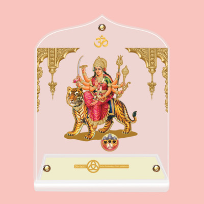 Diviniti Durga Showpiece - 2.5 cm Diviniti Durga Showpiece - 2.5 cm