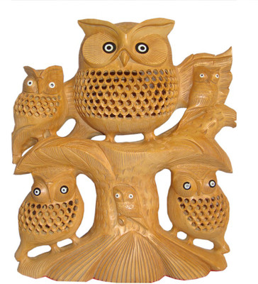 30% OFF on Haveli Arts Wooden Owl Showpiece - 25.4 cm 30% OFF on Haveli Arts Wooden Owl Showpiece - 25.4 cm